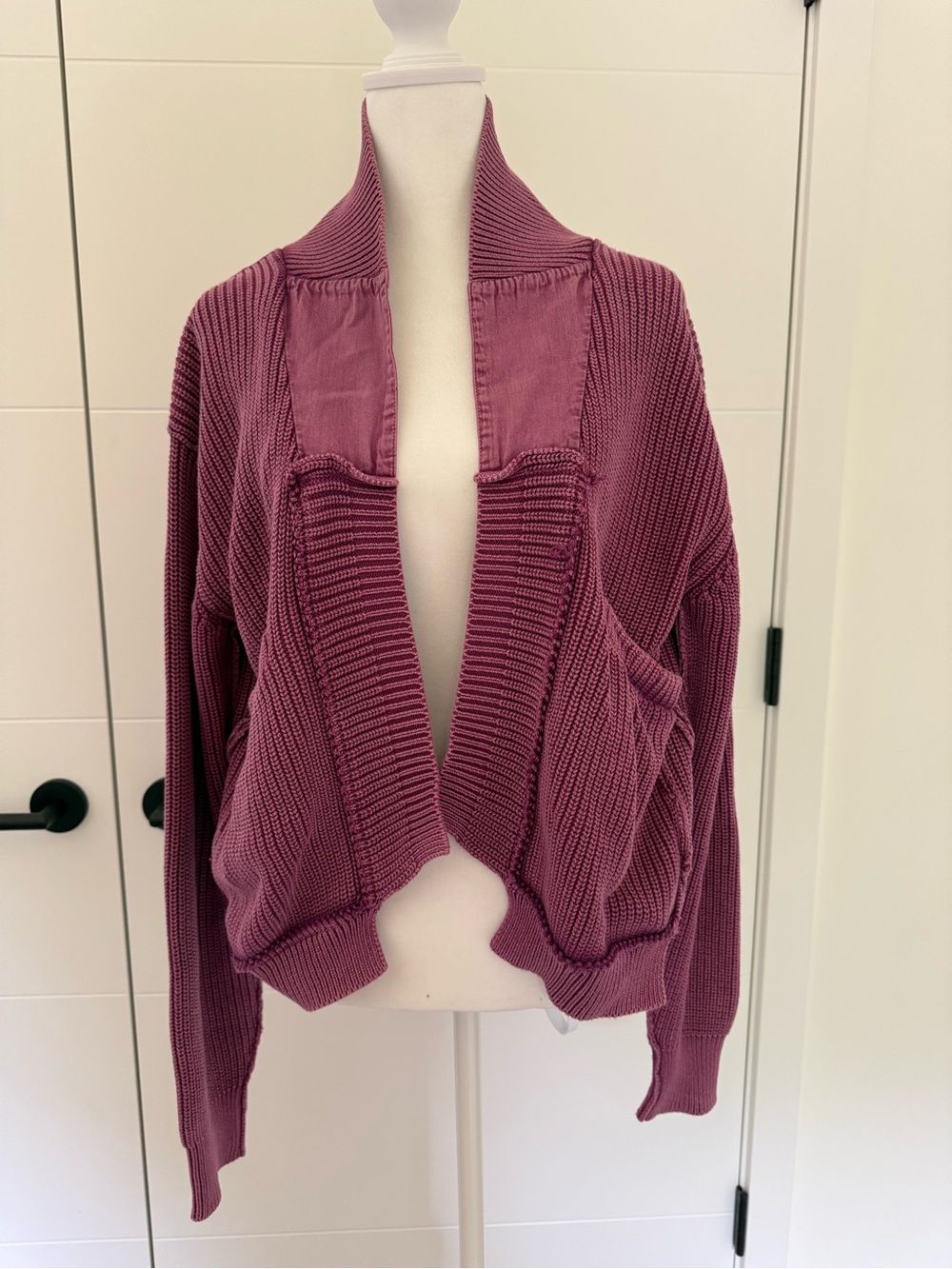 Free People Worn Through Surplus Cardi - Bijou